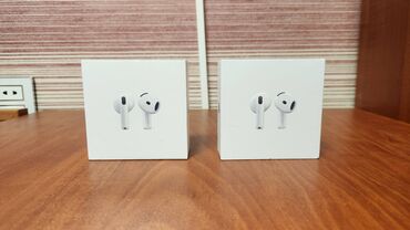 sukeçirməyən uşaq əlcəkləri: Airpods 4. Orijinal. Yeni və bağlı qutuda. Amerikadan alınıb