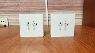 Səs gücləndiriciləri: Airpods 4. Yeni və bağlı qutuda. Orijinal. Amerikadan alınıb
