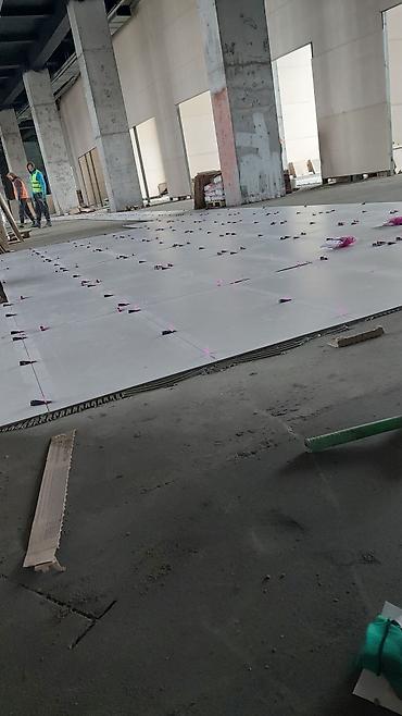 Укладка плитки: Профессиональная укладка крупноформатной плитки и устройство полов - — 3