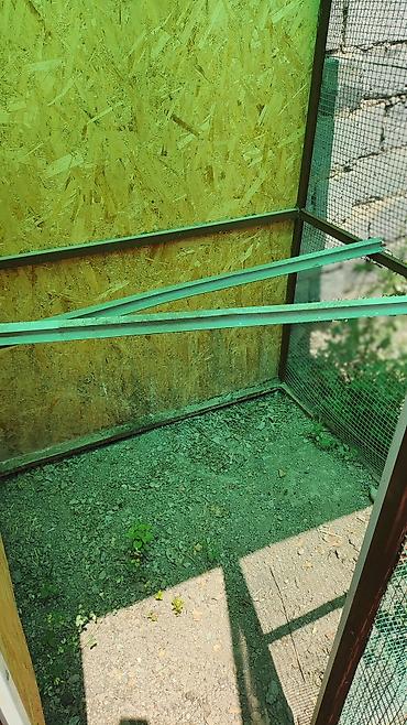 pet банки: Деревянный вольер, изготовленный из ориентированно-стружечных плит — 7