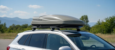 Dam üçün baqaj: TERRA DRIVE avtomobil baqaj qutusu (dam baqajı) - Korpus: aerodinamik — 1