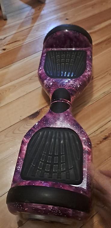 scooter satilir: Hovərbord (self-balance scooter) – 6.5 düym təkərli, parlaq qızılı — 8