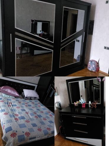 продается спальный гарнитур: 2 односпальные кровати, Шкаф, Трюмо, 2 тумбы