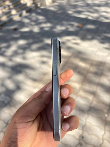 qubada ucuz telefonlar: IPhone 15 Pro, 128 GB, Natural Titanium, Simsiz şarj, Face ID, Sənədlərlə — 3