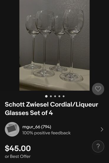 Čaše: Case kristal Zwiesel za zestoko pice,Nemacka 70,80te.god. Vintaz — 3