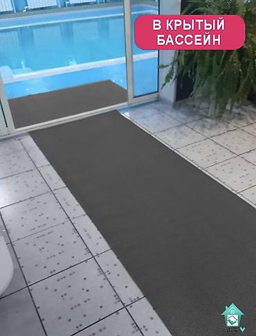 ПВХ плитка: ПВХ напольное покрытие в рулонах зиг заг с решетчатой структурой — 14