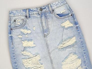 distressed jeans: Stradivarius, Spódnica damska, rozmiar XS — 1