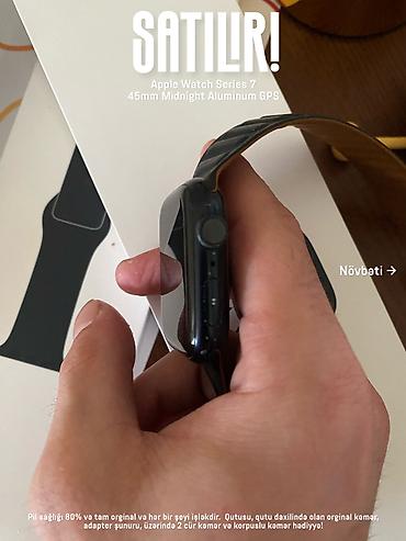 Aksesuarlar: İşlənmiş, Smart saat, Apple, Аnti-lost — 3