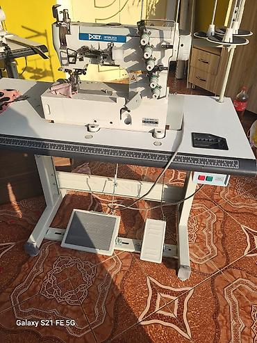 interlok tikiş maşını nedir: Sənaye tipli interlok tikiş maşını – DOT markası. İstifadə olunmayıb — 1