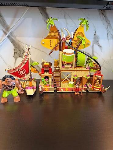 böyük konstruktorlar: LEGO Disney Moana temalı konstruksiya dəsti - Mövzu: Moana macəraları — 1