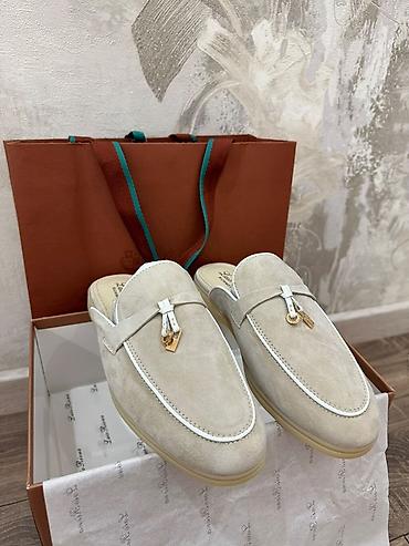 ll bean: Лоферы, 39, Loro Piana, Новый, цвет - Бежевый, Самовывоз, Платная доставка — 2