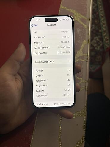 Apple iPhone: IPhone 15, Ağ — 8