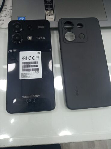телефон fly 5: Xiaomi Redmi Note 13, 256 ГБ, цвет - Черный, 
 Сенсорный