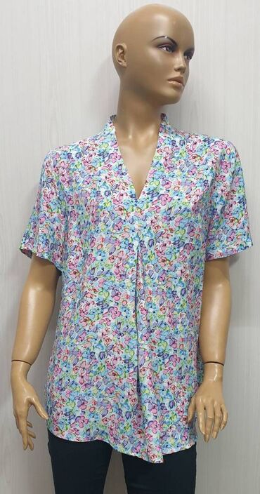 wrangler farmerke beograd: Mona, 3XL (EU 46), Viscose, Floral, color - Multicolored