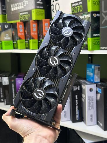 1080 ti: Videokart EVGA GeForce RTX 3070, 8 GB, İşlənmiş — 1