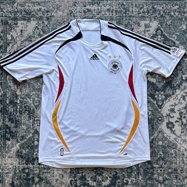 Футболки: Мужская футболка, L (EU 40), Adidas, Б/у, цвет - Белый, Самовывоз