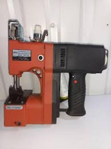 Tikiş maşınları: Batareyalı tikiş aparatı kisə üçün "Kzubr Model: GK9"Kreditlə ayda — 1