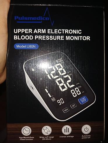 Тонометры: Pulsmedico U80N – üst qol üçün elektron təzyiq ölçən aparat - Böyük — 2