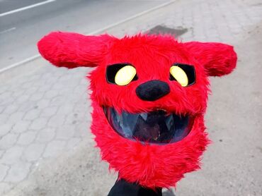 Мотоэкипировка: Чехлы для шлема Злой Заяц . Добрый Зайчик Дед Мороз и другие — 4