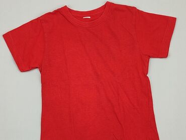 czerwone spodnie chłopięce 116: Koszulka, 5-6 lat, 110-116 cm, stan - Bardzo dobry