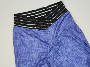 legginsy modelujące push up: Spodnie materiałowe damskie, rozmiar L
