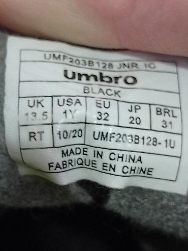 Patike: Umbro dečije patike za fudbal u sali (futsal) - Model: Umbro indoor - — 15