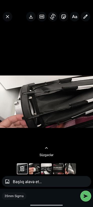 video aparati: Godox SK400II + TRIOPO 120 sm Softbox (Grid ilə) studiya işıqlandırma — 6