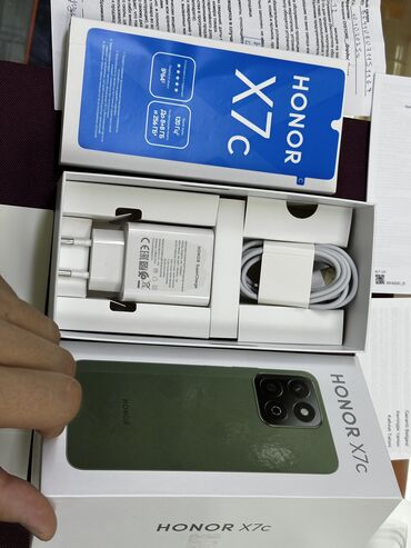 Honor: Honor X7, Новый, 256 ГБ, цвет - Зеленый, 2 SIM — 3