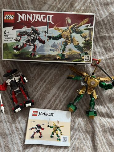 Mətbəx texnikası: Lego Ninjago Loyd Qizil ninja Robot seti orginal ve tezedir Qutusu