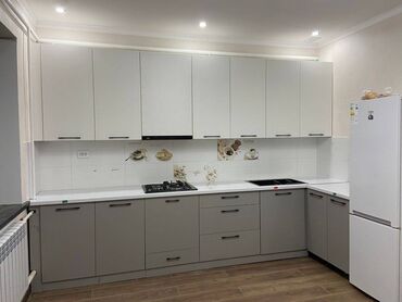 Кухонные гарнитуры: Кухонный гарнитур, Новый, цвет - Белый, ДСП, Бесплатная доставка — 9