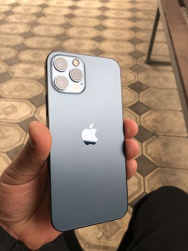 iphone 11 pro max ош: IPhone 12 Pro, Б/у, 128 ГБ, Blue Titanium, 82 %