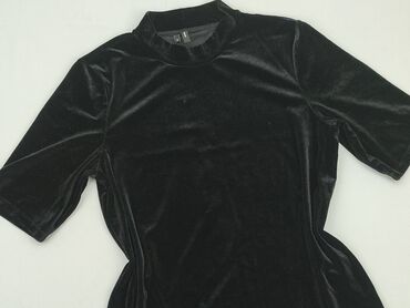 czarne bluzki na krótki rękaw: Blouse, Vero Moda, M (EU 38), condition - Perfect