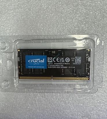 ddr 4: Оперативная память CRUCIAL DDR5 5600 Mhz 32ГБ DDR5 5600 Mhz в — 6