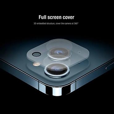 Zaštitne folije i stakla za telefone: Zastitno staklo Nillkin 2u1 HD za iPhone 14 Pro 6.1 crna. Uz brzu — 7