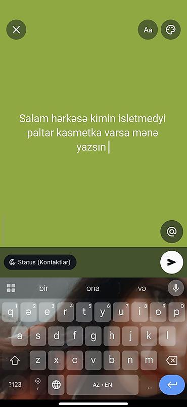 lancome: İşlənməmiş paltar və kosmetika axtarılır. Müxtəlif növ geyim əşyaları — 1
