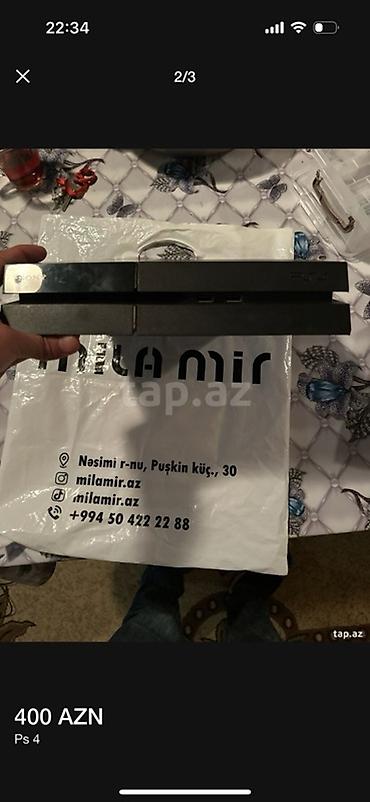 PS4 (Sony Playstation 4): PlayStation 4 (PS4) oyun konsolu - Model: PS4 (orijinal “fat” korpus) — 2
