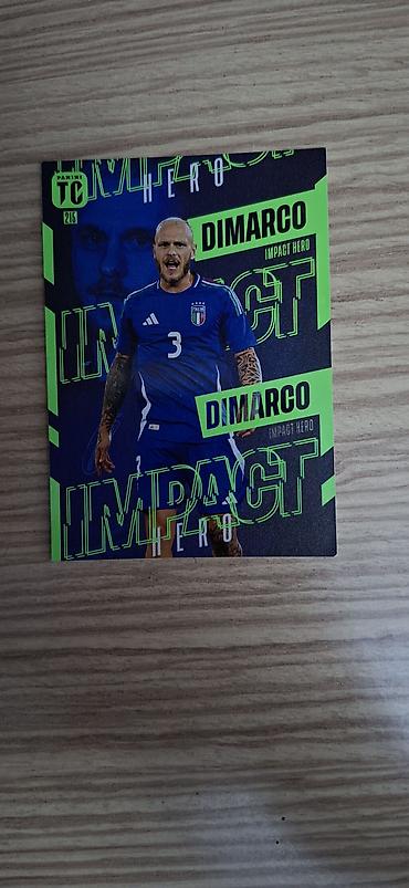 Original Fifa İtaly oficial panini kartı İmpact Federiko Dimarko