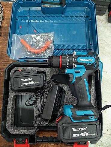Makita Brushless akkumulaytorlu zərbəli vintqıran/matkap dəsti