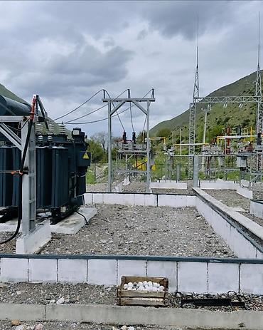 Силовые трансформаторы: Масляный силовой трансформатор с радиаторными панелями охлаждения — 33