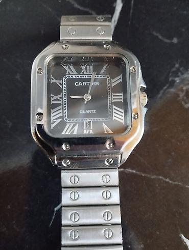 qol saat: Cartier qol saatı Teptezedi. Mexaniki deyil.batareyka ilə işləyir — 1