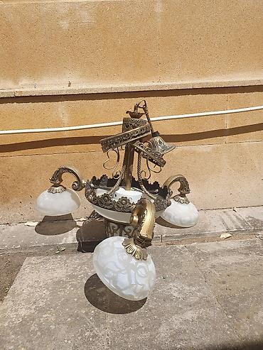 qəd: Çılçıraq, 5 lampa, Metal — 1