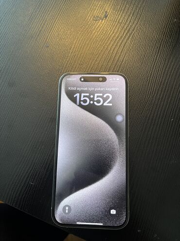 iphone 128gb: IPhone 15 Pro, 128 GB, Natural Titanium, Zəmanət, Face ID