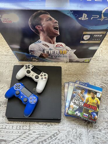 pes 4 slim: Ps4 slim 500gb в идеальном состоянии, полностью рабочая без каких либо