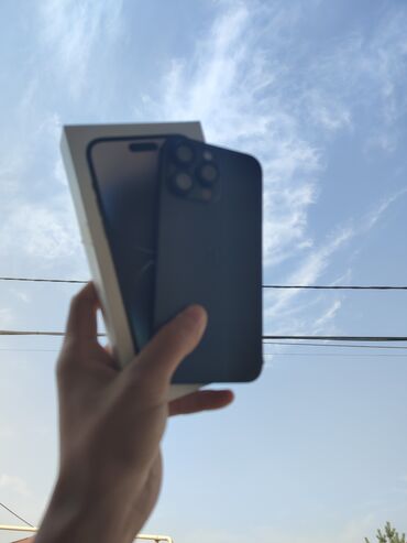 Apple iPhone: IPhone 14 Pro Max, Б/у, 128 ГБ, Black Titanium, Зарядное устройство, Защитное стекло, Чехол, 84 %