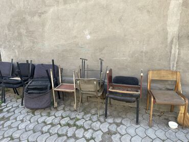 умай мебель: Все стулья каркасы пуфик . За 4200 сом . Деревянные и