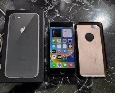 polovni telefoni paracin: Apple iPhone iPhone 8, 64 GB, Black, Fingerprint, Face ID