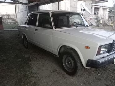 VAZ (LADA): VAZ 2107 sedan - Kuzov: ağ rəng, 4 qapı, klassik “07” dizaynı, xrom — 3