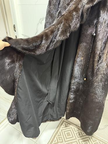 Шубы: Шуба, Норка, Длинная модель, Италия, L — 8