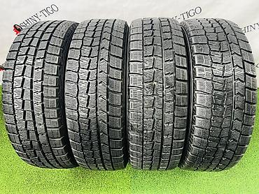 Шиналар 185 / 60 / R 15, Кыш, Колдонулган, Комплект, Жеңил унаалар, Жапония, Dunlop