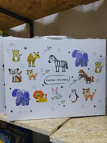 наклейки для стены: Набор детских наклеек/настенных декоров “Inspire Children” с милыми — 1